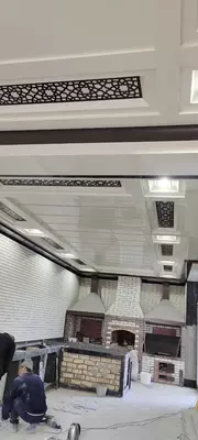 Alukobond va travertin Toshkentda fasad ustasi alukobond va alkafon /Alyukobond 018 - Narx so&#039;rov asosida