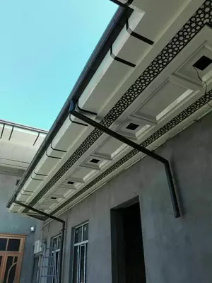 Alukobond va travertin Toshkentda fasad ustasi alukobond va alkafon /Alyukobond 029