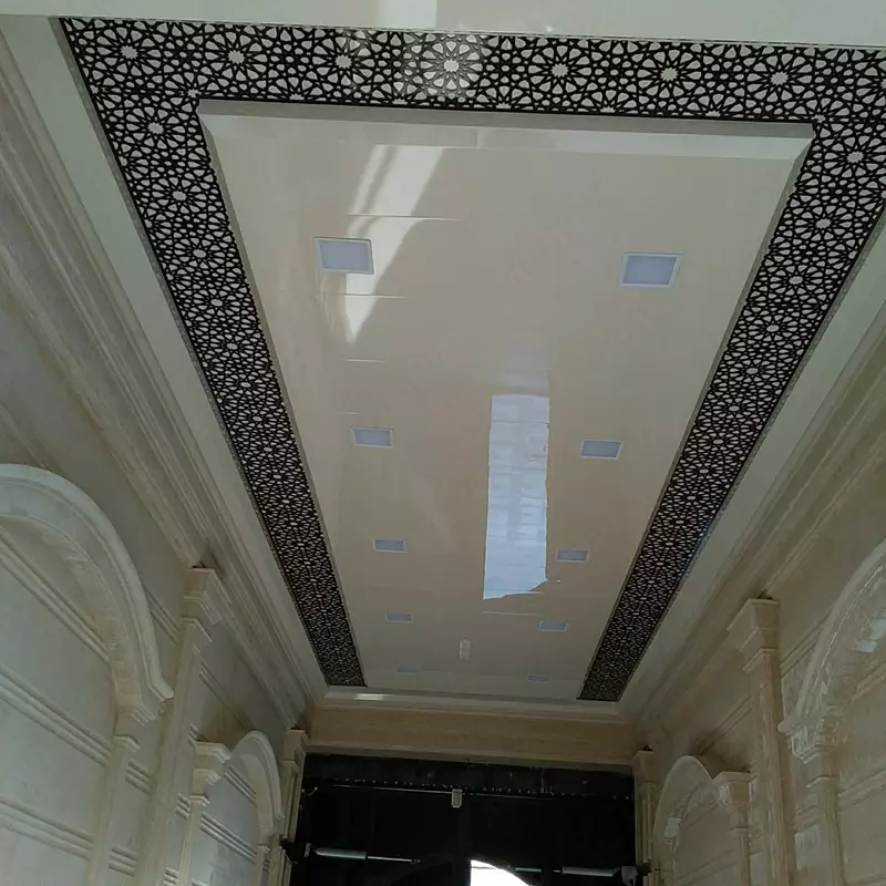 Alukobond va travertin Toshkentda fasad ustasi alukobond va alkafon /Alyukobond 037