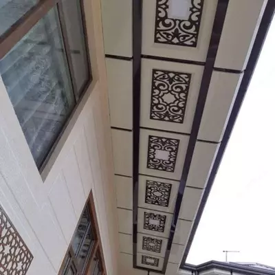 Alukobond va travertin Toshkentda fasad ustasi alukobond va alkafon /Alyukobond 082