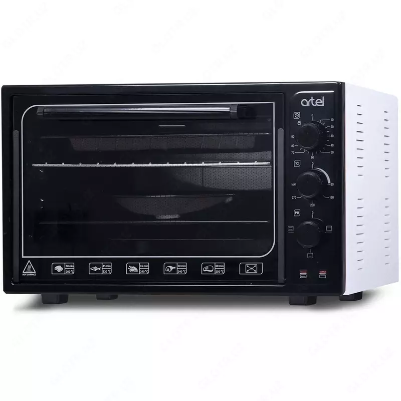 Мини-печь ART MD 3618 Черн/бел Lux