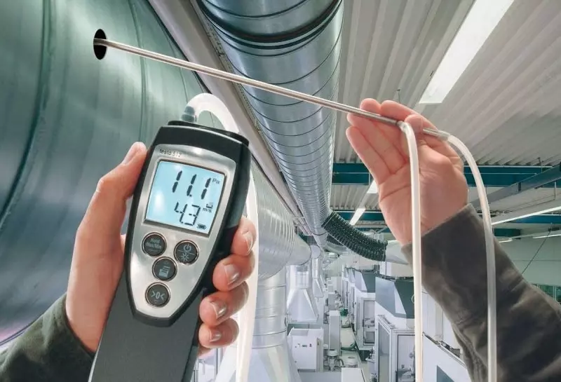 Проведение разовых теплотехнических замеров переносными приборами