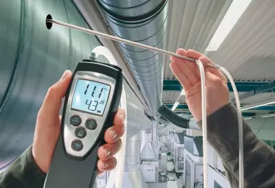 Проведение разовых теплотехнических замеров переносными приборами