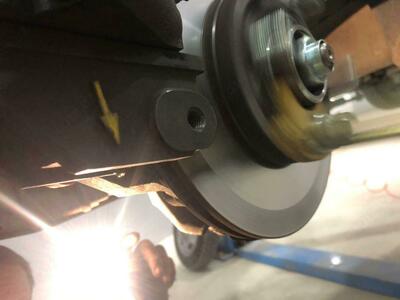 Проточка тормозных дисков.