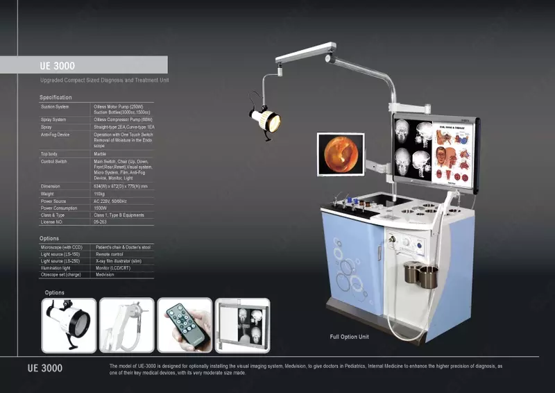 Лор комбайн MEDSTAR модель UE - 3000 - от {0} сум