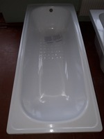 Ванна полимер мраморная прямая 1700х700