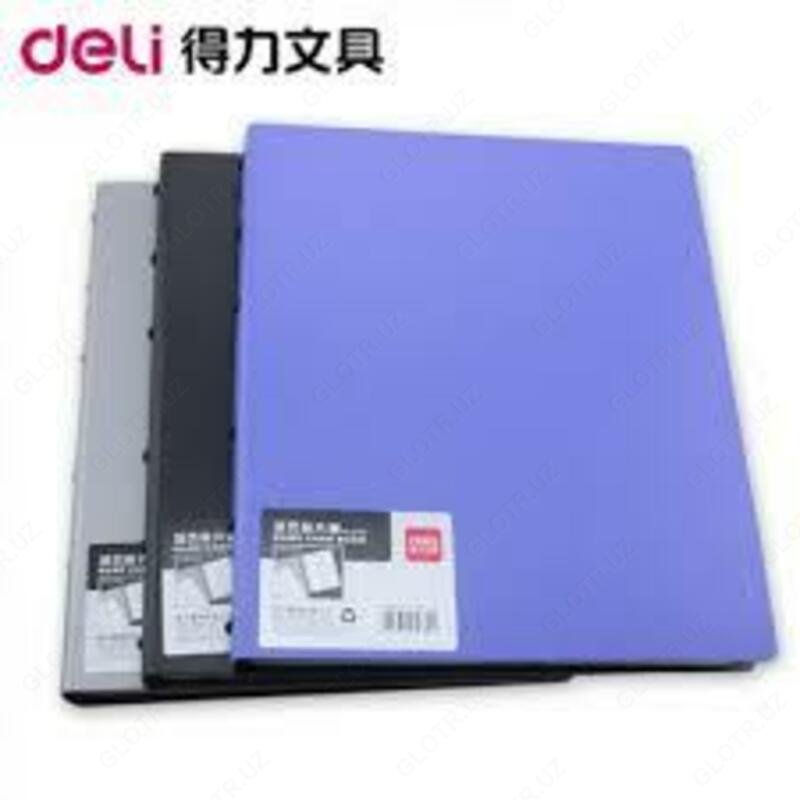 Tashrif qogozi egasi shaffof plastik 9 * 5 5 sm  Deli E7621