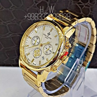 Наручные часи < PATEK PHILIPPE > ( ЗОЛОТОЙ ЦВЕТ ) Только в розницу