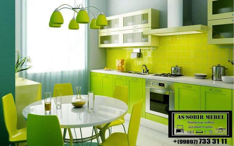 №1 buyurtma bo'yicha oshxona mebellari