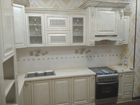 №1 buyurtma bo'yicha oshxona mebellari