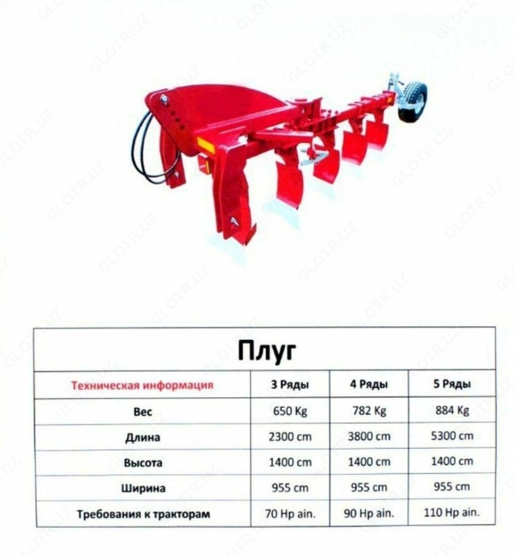  Qaytariladigan shudgor OMOCH ON 3/4/5 - 