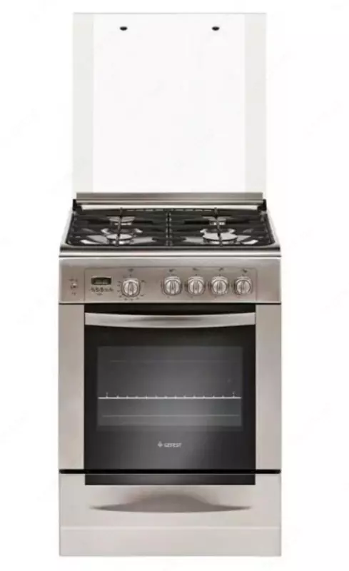 Газовая плита "Gefest" 6100-04 0004 (Серебристая сталь)
