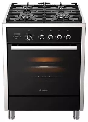 Газовая плита  Газовая плита "Gefest" 6700-04 (Черная)