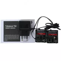   Портативная радиостанция Motorola Talkabout T62  2 шт. (Синяя/Черная)