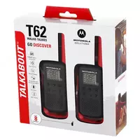  Portativ radio Motorola Talkabout T62  2 dona. (Qizil/qora)