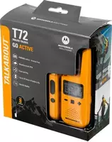  Портативная радиостанция Motorola Talkabout T72  2 шт. (Желтая/Черная) ZUMZUM