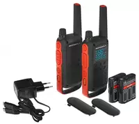  Портативная радиостанция Motorola Talkabout T82  2 шт. (Красная/черная) - 