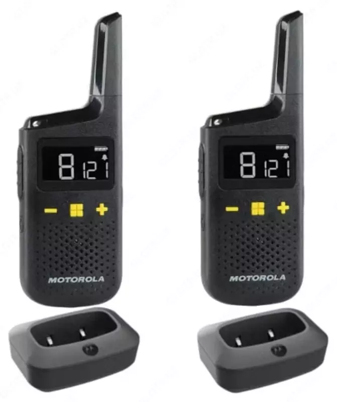  Портативная радиостанция Motorola Talkabout ХТ185  2 шт. (Черная) - 