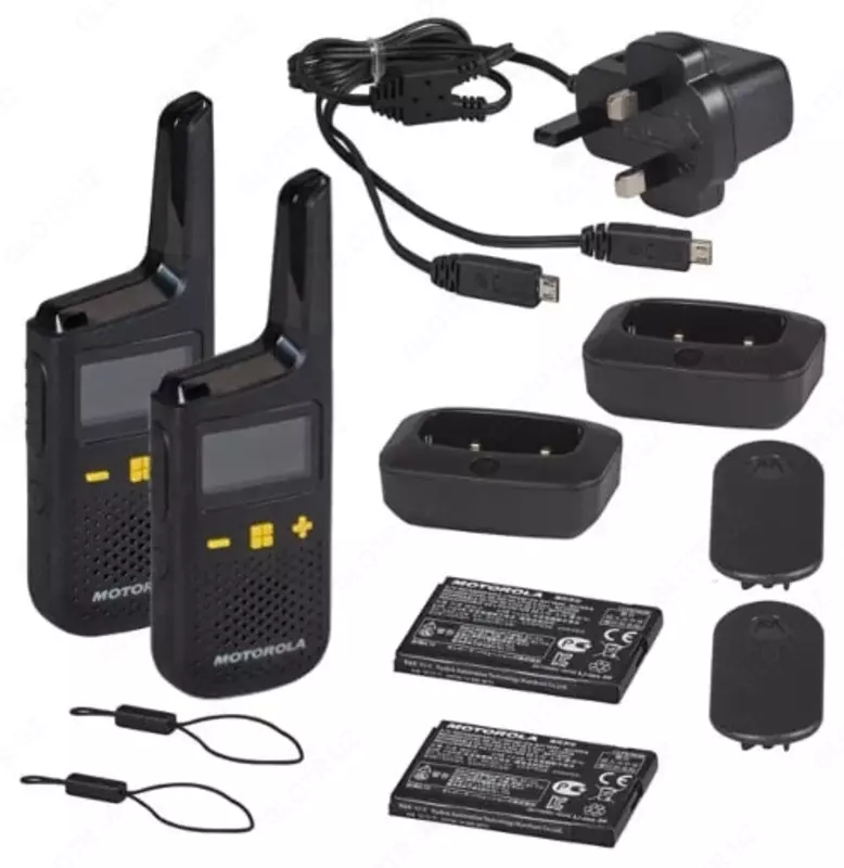  Портативная радиостанция Motorola Talkabout ХТ185  2 шт. (Черная) Только в розницу