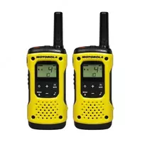Portativ radio Motorola TLKR-T92 H2O  2 dona. (qora/sariq)