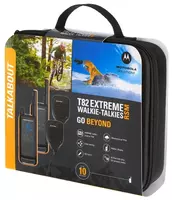  Портативная радиостанция Motorola Talkabout T82 Extreme RSM  2 шт. (Оранжевая/черная) Только в розницу