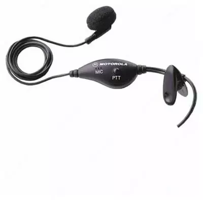 TLKR "Motorola" radiostansiyalari uchun naushnik va PTT tugmasi bo