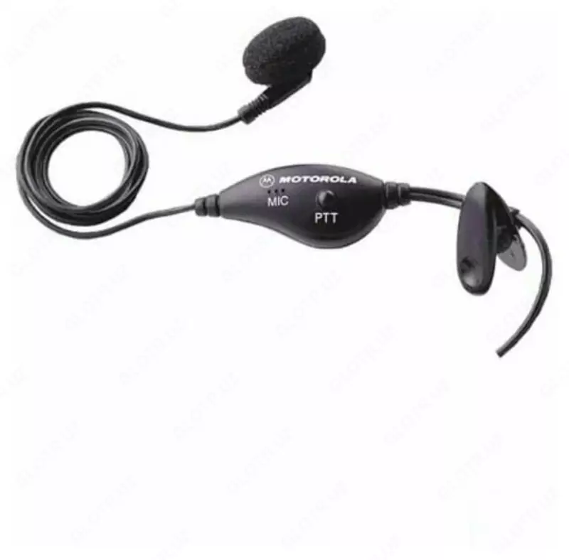  Моно гарнитура с наушником и кнопкой РТТ для радиостанций TLKR Motorola (00174) - 