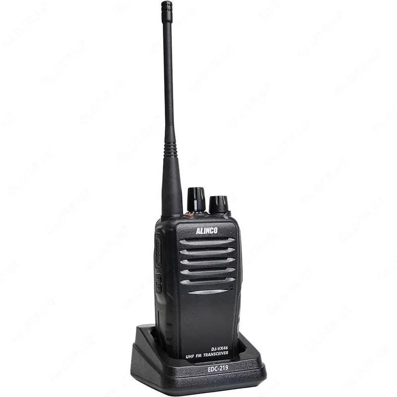 Portativ radiostansiya UHF/PMR diapazoni ALINCO DJ-VX-46 (qora) - 