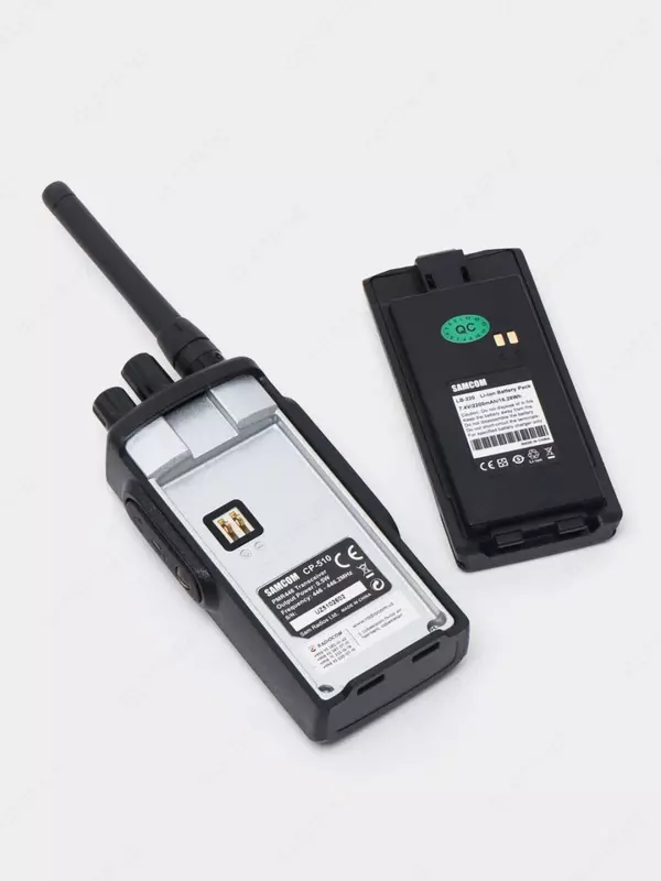 Portativ radio PMR "Samcom" CP-510 (Qora)