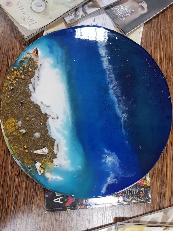 Epoksi qatronlar san'ati