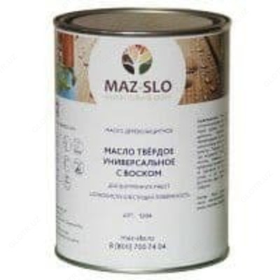 масло твердое с воском универсальное