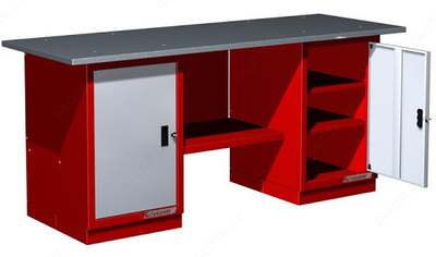 Цена по запросу Двухтумбовые Верстаки