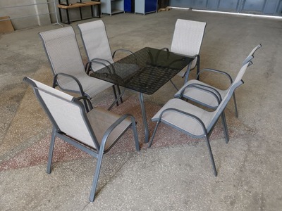 Стол со стульями для сада и дачи