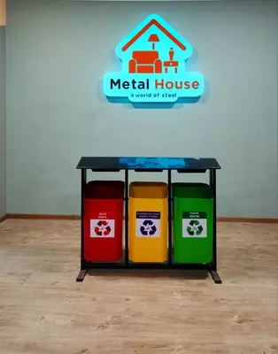 Урна 3 секции