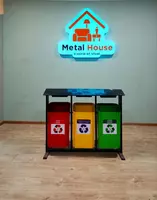 Урна 3 секции