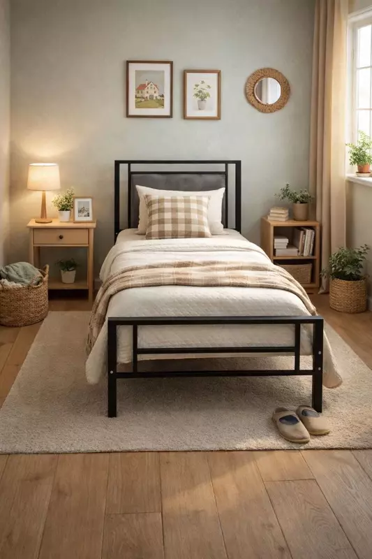 Кровать металлическая