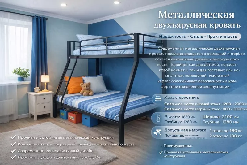 Ikki qavatli karavot