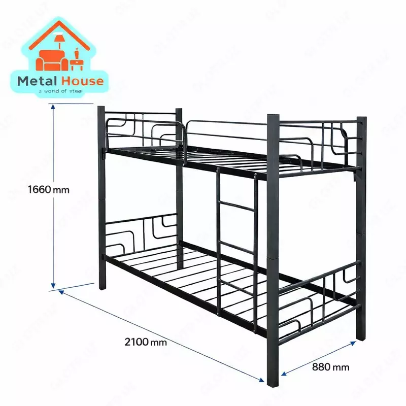  Ikki qavatli yuqori texnologiyali karavot - 