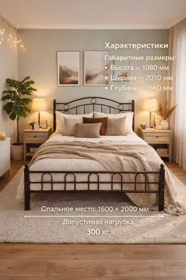 Ikki kishilik metall karavot