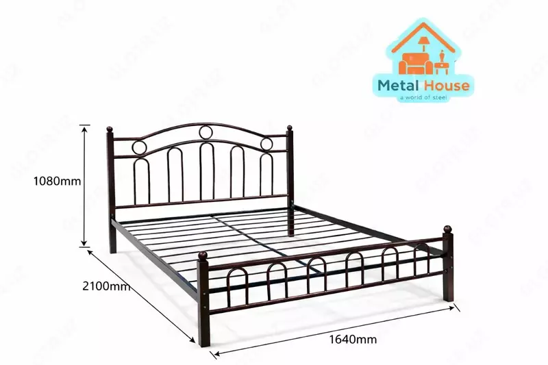  Ikki kishilik metall karavot - 