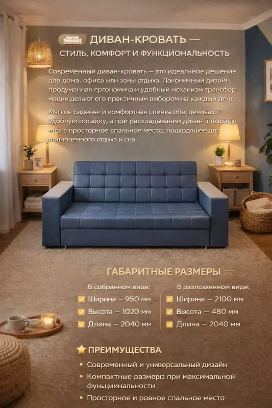 Диван кровать