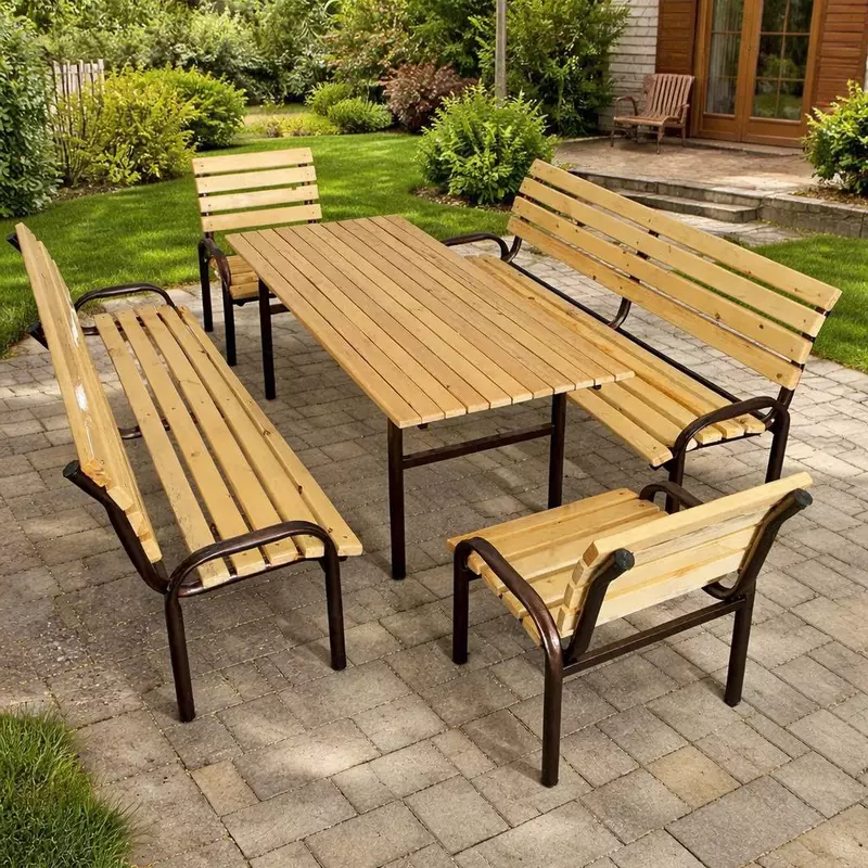 Bog‘dagi stol va skameykalar