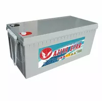Гелевый аккумулятор 12В 200Ач AZIYA STAR - 3 828 233.6 сум