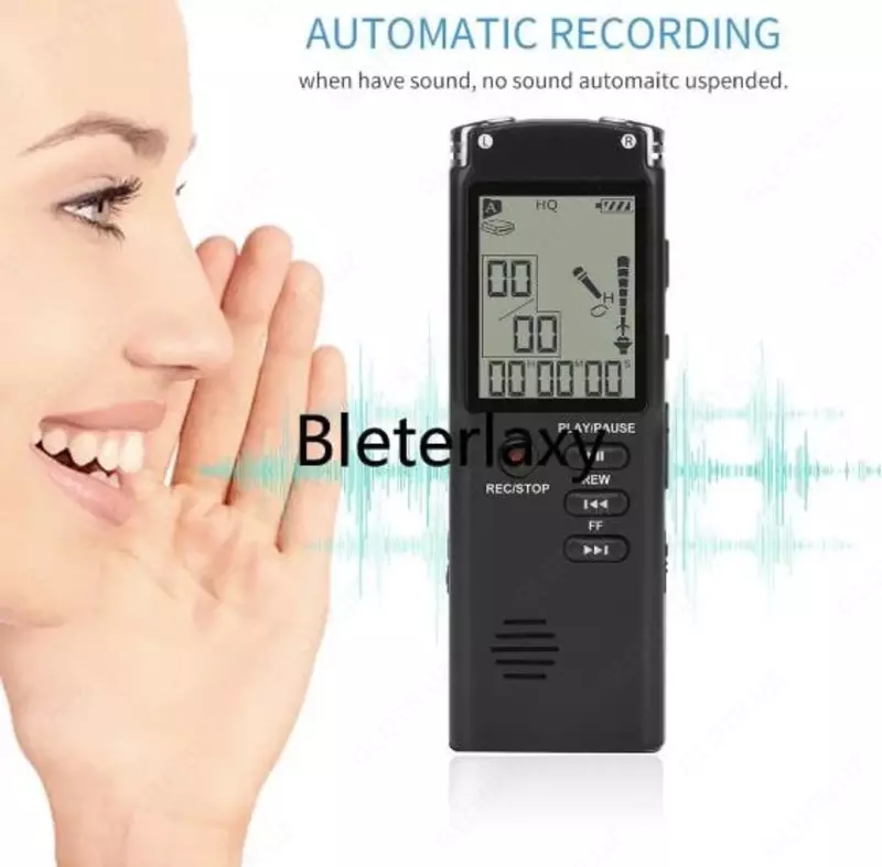 Диктофон 25-30 часов непрерывной записи 16 Гб Эдм