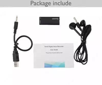 мини - Диктофон "Savetek" GS-R01S 8ГБ - 12-15 часов непрерывной записи