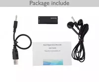 Эдм - мини - Диктофон "Savetek" GS-R01S 8ГБ - 12-15 часов непрерывной записи