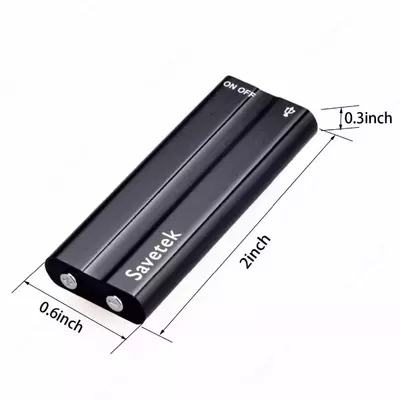 Диктофон "Savetek" GХ-R37 8ГБ 20-25 часов непрерывной записи Эдм