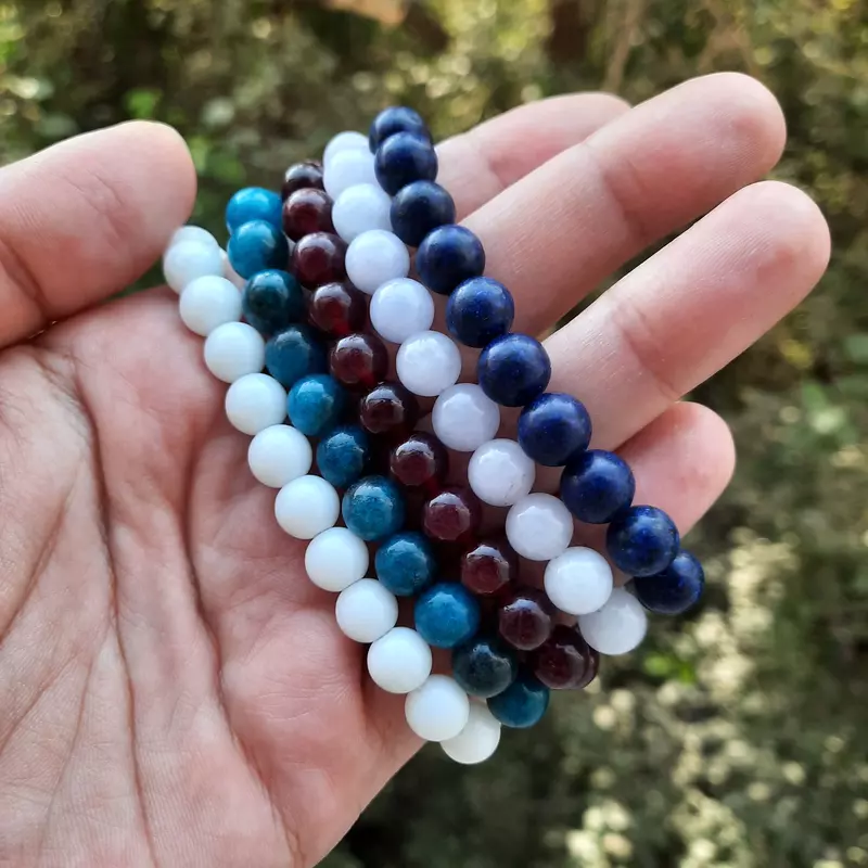 Браслеты с цветным турмалином - Бижутерия