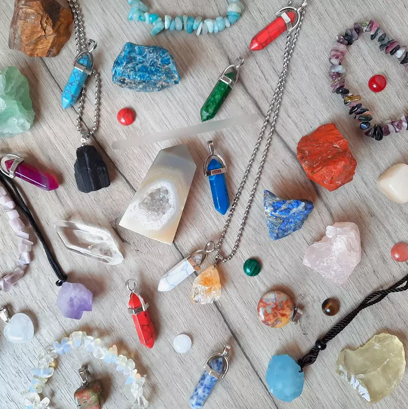 Браслет из лавы Бижутерия