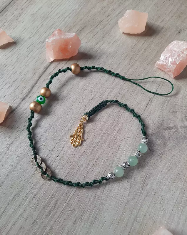 Лула для волос. Цахейла. Амулет ожерелье для волос.